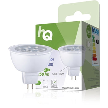 LED-lamp MR16 GU5.3 4W 250 lm 2 700 K LED-lamp MR16 GU5.3 4W 250 lm 2 700 K